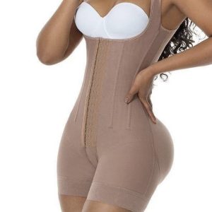 Faja a Muslo con Corrector de  Abdomen y Postura Dama