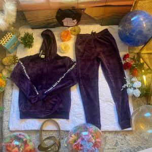 Conjunto Deportivo 2 Piezas Dama Pantalon y Sueter con Capucha