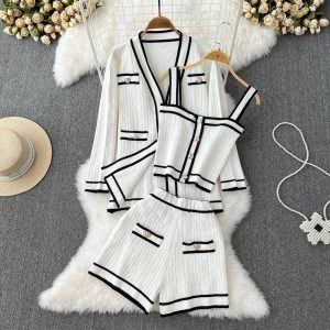 Conjunto de 3 Piezas para Dama Hermoso y Casual