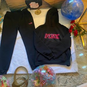 Conjunto Deportivo Dama Pantalon y Sueter Pink