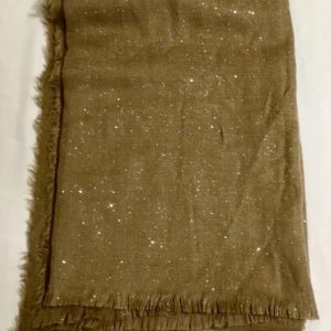 Shall Beige para Dama Tela Elegante