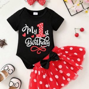 Conjunto de 2 piezas Niña con Lazo